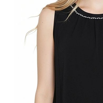 Petite Sleeveless Blouson Top