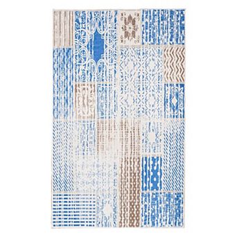 3x5 Ft Bohemian Washable Area Rug Indoor Outdoor Decor