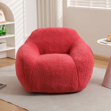 GOODSILO Giant Memory Foam Bean Bag Sofa Chair with Armrests for Comfortable Lounging