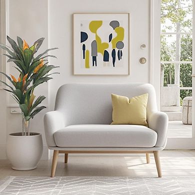 ANIXOL Artificial Dracaena Tree with Realistic Foliage and Adjustable Trunk, Potted Décor