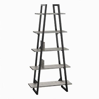 ANIXOL 5 tier Industrial Ladder Bookshelf