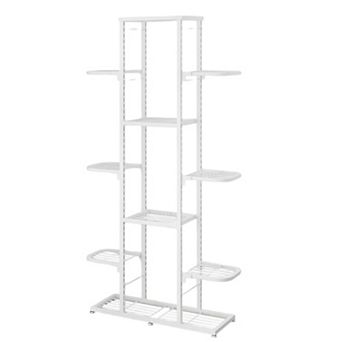 7 tier Metal Plant Stand, Tall Tiered Indoor & Outdoor Plant Shelf
