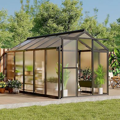 6x10 FT All-Season Greenhouse