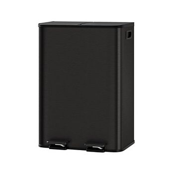 ANIXOL Double 8-Gallon/10.6-Gallon Step Trash Can