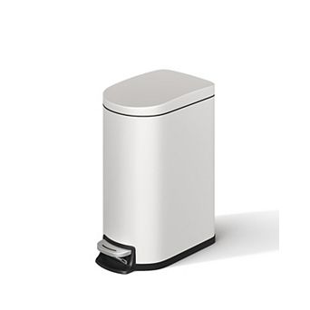 ANIXOL 2.6 Gallon Stainless Bathroom Trash Can