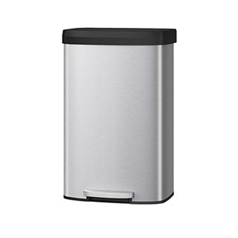 ANIXOL 21-Gallon Metal Step Trash Can