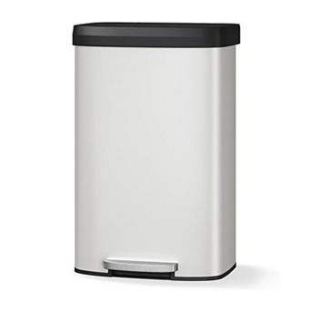 ANIXOL 21-Gallon Metal Step Trash Can