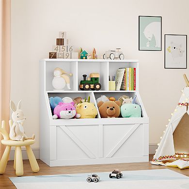 Bookshelf and Toy Storage Kids Toy Storage Organizer Toy Storage Cabinet