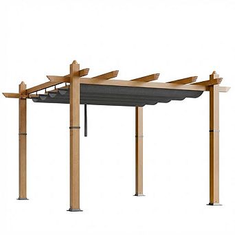 ANIXOL Retractable Aluminum Patio Pergola
