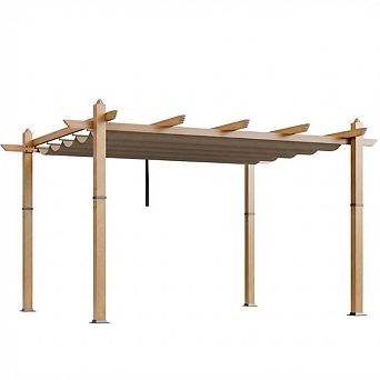 ANIXOL Retractable Aluminum Patio Pergola