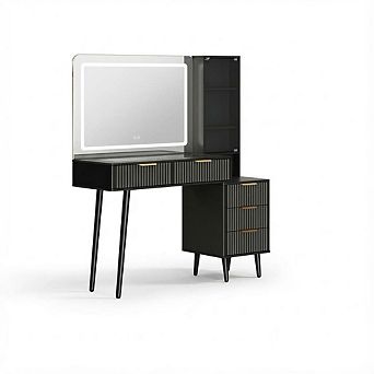 ANIXOL 48" Makeup Vanity Desk with LED Mirror