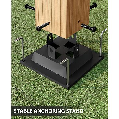 ANIXOL 10x10 Aluminum Pergola with Retractable Roof