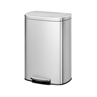 ANIXOL 13 Gallon Stainless Steel Trash Can