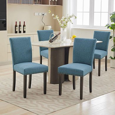 ANIXOL Upholstered Parsons Dining Chairs Set of 2