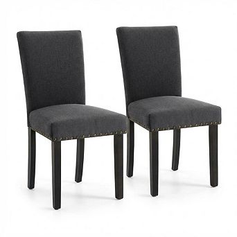 ANIXOL Upholstered Parsons Dining Chairs Set of 2