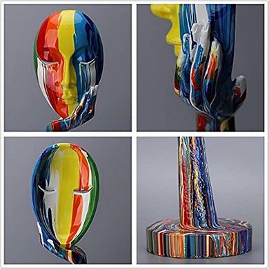 Simple Creative Colorful Female Decorative Sculpture