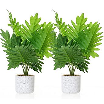 Artificial Philodendron Plant in Pot