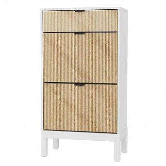ANIXOL Flip-Drawer Shoe Cabinet with Drawer