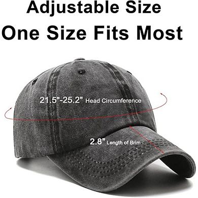 Cotton Golf Dad Hat Adjustable Low Profile Baseball Cap for Men & Women
