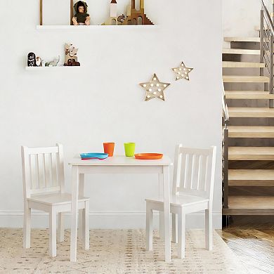 Kids Wooden Table 2 Chairs 11lb Set
