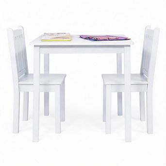 Kids Wooden Table 2 Chairs 11lb Set