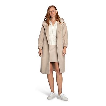 Fantasy Land Wool Blend Hooded Coat