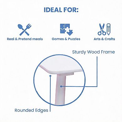 Kids 5pc Table & 4 Chairs Set