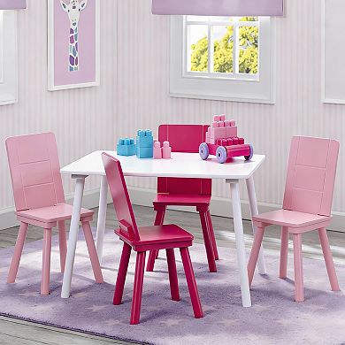 Kids 5pc Table & 4 Chairs Set