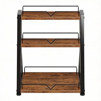 3 tier Spice Rack Countertop Organizer for Kitchen Office Bathroom