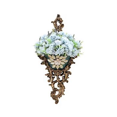 Retro Wall-Mounted Creative Floral Vase