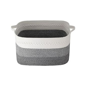 Washable Cotton Woven Storage Basket