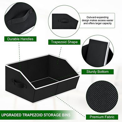 Trapezoid Cube Decorative Closet Organizer