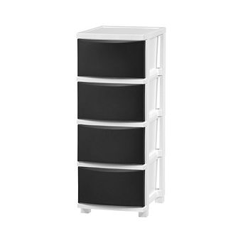 Plastic Storage Organizer With Drawers