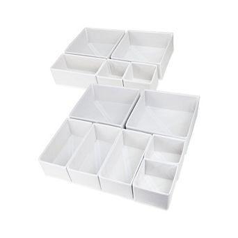 Multi-Pack Foldable Clothes Drawer Organizer
