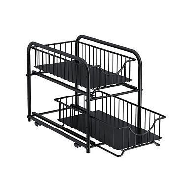 Under Sink Organizer With Sliding Storage