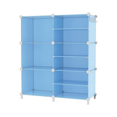 Portable Stackable Cubby Closet Organizer