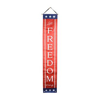 Deal Bar Single Door Banner Liberty & Freedom Wall Decor