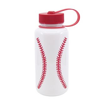 Deal Bar Baseball Print Water Bottle