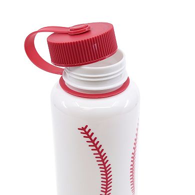Deal Bar Baseball Print Water Bottle