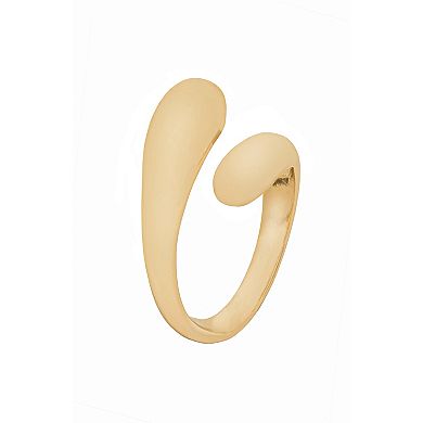 LC Lauren Conrad Gold Tone Delicate Metal Wrap Ring