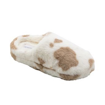 Women's Bearpaw Faux Fur Clog Slip-On Slippers