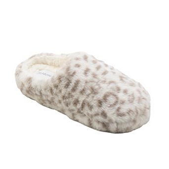 Women's Bearpaw Faux Fur Clog Slip-On Slippers