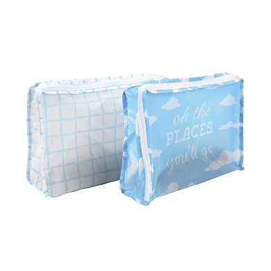 Deal Bar Set of 2 Cloud Print Packing Cubes
