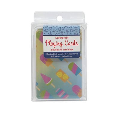 Deal Bar Waterproof Playing Cards 55-Card Deck