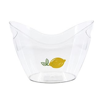 Deal Bar Lemon Ice Bucket with Handles