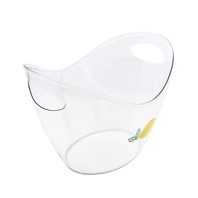 Deal Bar Lemon Ice Bucket with Handles