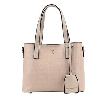 MKF Collection Isolde Faux Leather Croc-Embossed Tote Bag