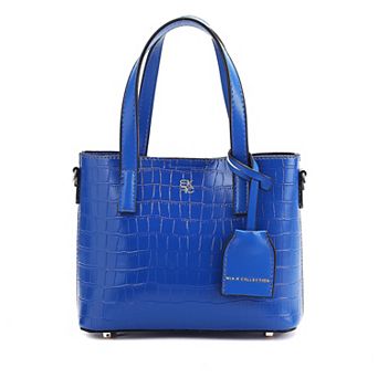 MKF Collection Isolde Faux Leather Croc-Embossed Tote Bag