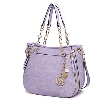 MKF Collection Lina Tote Bag & Wallet 2 pc Set