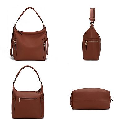 MKF Collection Ophelia Hobo Bag & Wallet 2-Piece Set
